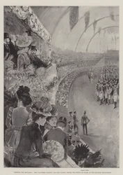 Verdediging, geen uitdaging, de vrijwilligersoptocht (1798-1900) voor de Prins van Wales bij het militaire toernooi